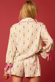 Pink Tree Pajama Set