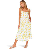 Summer Fling Midi Dress - Limoncello