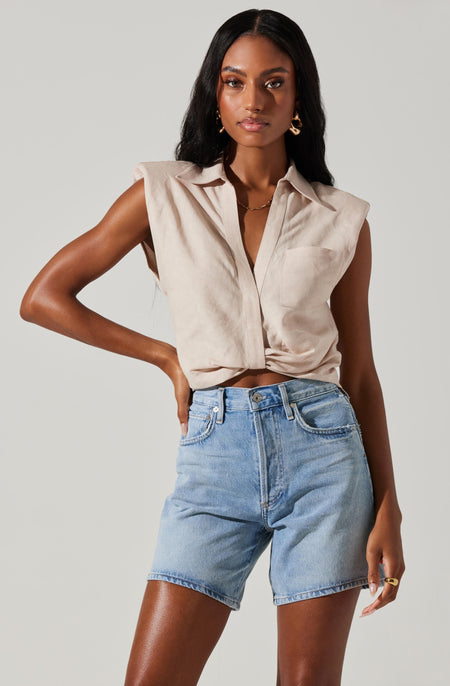 Mara Knotted Top