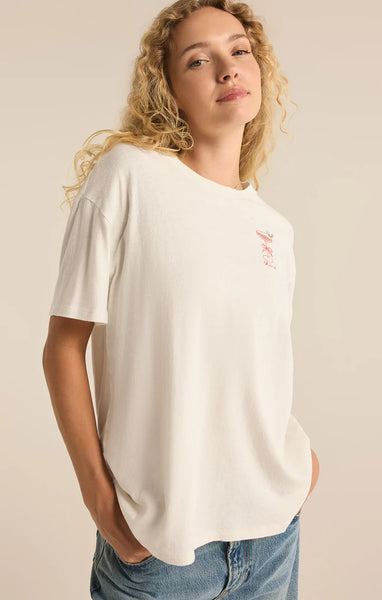 Cocktail Embroidered Tee