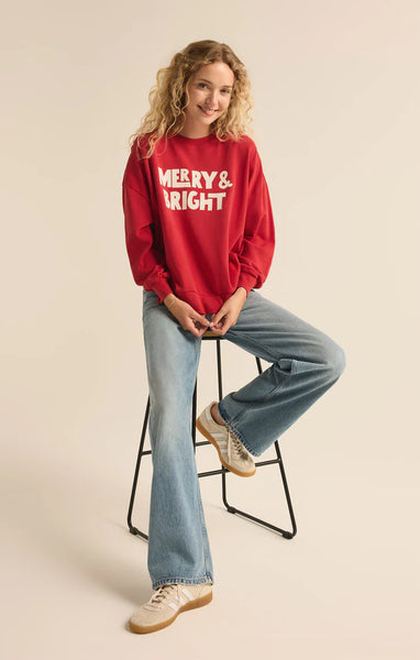 Merry & Bright Crewneck