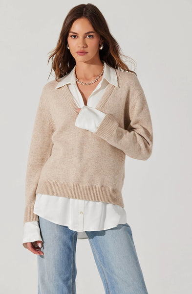 Jianna Layered Sweater