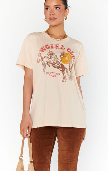 Travis Tee - Distressed Cowgirl