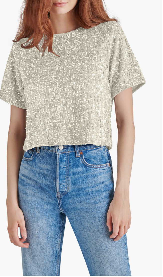 Cressa Sequin Top