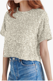 Cressa Sequin Top