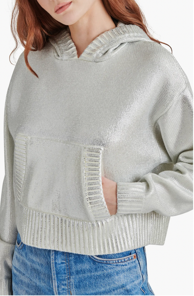 MetalliC Sweater Hoodie