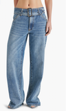 Cove Belted Baggy Low Rise Jeans