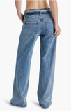 Cove Belted Baggy Low Rise Jeans