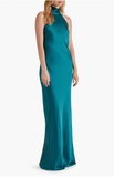 Lara Satin Bias Cut Maxi Dress