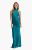 Lara Satin Bias Cut Maxi Dress