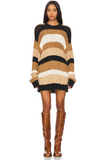 Timothy Tunic Sweater - Neutral Stripe