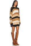 Timothy Tunic Sweater - Neutral Stripe