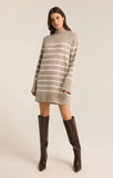 Fin Stripe Turtleneck Sweater Dress