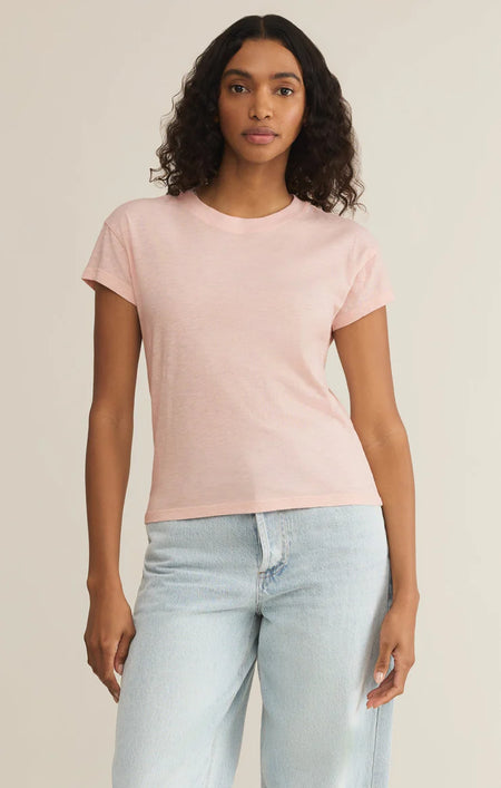 Modern Slub Tee - Deep Taupe