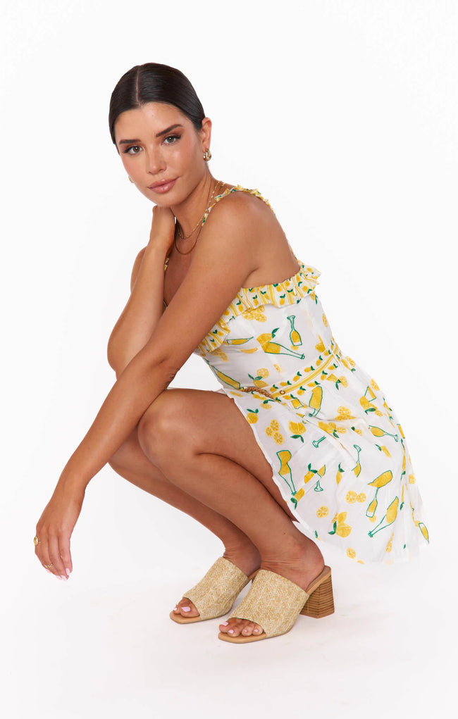 Jolene Mini Dress - Limoncello